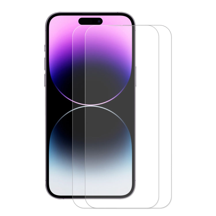 ENKAY 0.26mm 9H 2.5D Tempered Glass Film for iPhone 14 Pro Max, For iPhone 14 Pro Max (1 PC), For iPhone 14 Pro Max (2 PCS), For iPhone 14 Pro Max (5 PCS), For iPhone 14 Pro Max (10 PCS)