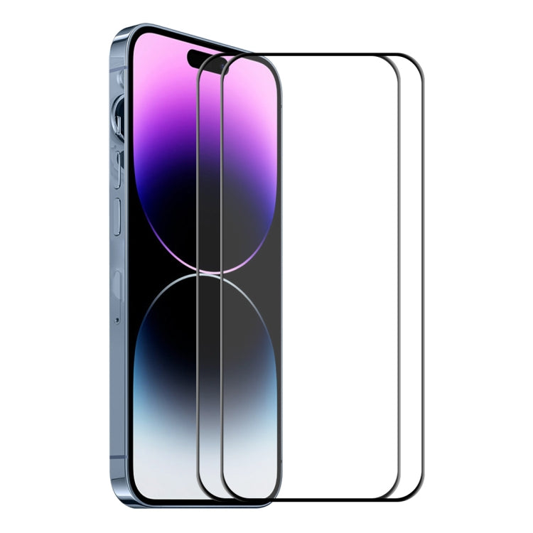ENKAY 6D Full Glue Tempered Glass Full Film for iPhone 14 Pro Max, For iPhone 14 Pro Max (1 PC), For iPhone 14 Pro Max (2 PCS), For iPhone 14 Pro Max (5 PCS)
