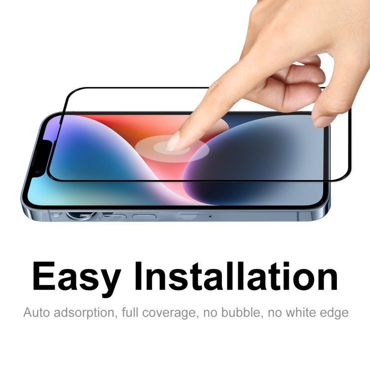 ENKAY Full Glue 0.26mm 9H 2.5D Tempered Glass Full Film for iPhone 14 Max, For iPhone 14 Plus (1 PC), For iPhone 14 Plus (2 PCS), For iPhone 14 Plus (5 PCS), For iPhone 14 Plus (10 PCS)