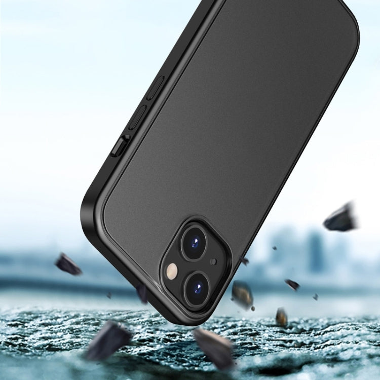 Skin Feel Frosted Color Button Phone Case, For iPhone 14, For iPhone 14 Plus, For iPhone 14 Pro, For iPhone 14 Pro Max