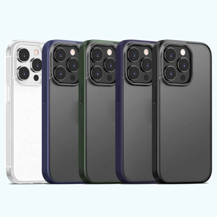 Skin Feel Frosted Color Button Phone Case, For iPhone 14, For iPhone 14 Plus, For iPhone 14 Pro, For iPhone 14 Pro Max