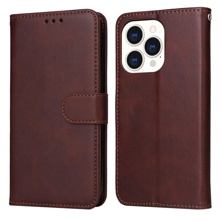 JSM Calf Texture Leather Phone Case For iPhone 14 Pro Max, For iPhone 14 Pro Max