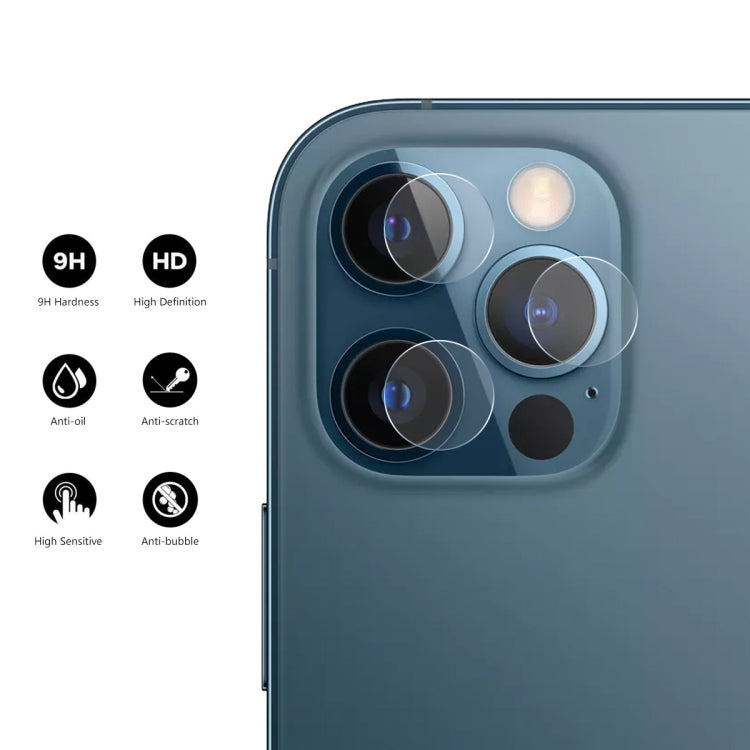 ENKAY 3 in 1 0.2mm 9H Tempered Glass Lens Film For iPhone 14 Pro / 14 Pro Max, For iPhone 14 / 14 Max (1 Set), For iPhone 14 / 14 Max (2 Set), For iPhone 14 / 14 Max (5 Set), For iPhone 14 / 14 Max (10 Set)
