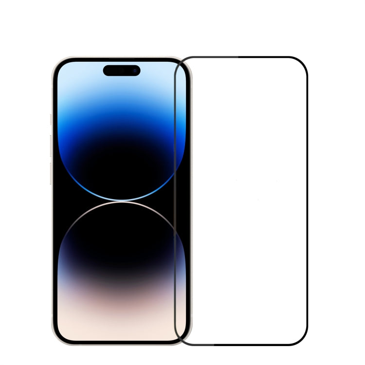 PINWUYO 9H 2.5D Full Screen Tempered Glass Film, For iPhone 14, For iPhone 14 Pro, For iPhone 14 Plus, For iPhone 14 Pro Max