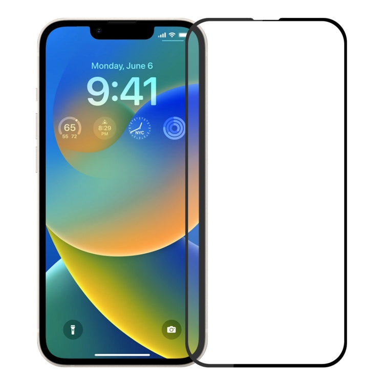 PINWUYO 9H 2.5D Full Screen Tempered Glass Film, For iPhone 14, For iPhone 14 Pro, For iPhone 14 Plus, For iPhone 14 Pro Max