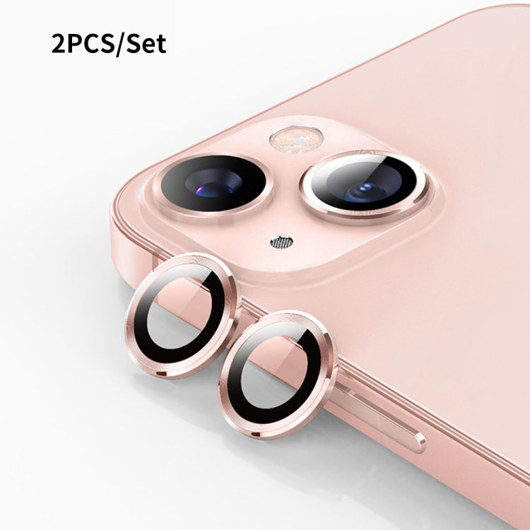 ENKAY 9H Rear Lens Aluminium Alloy Tempered Glass Film For iPhone 14 / 14 Max, For iPhone 14 / 14 Plus