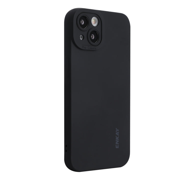 ENKAY Liquid Silicone Shockproof Phone Case For iPhone 14, For iPhone 14