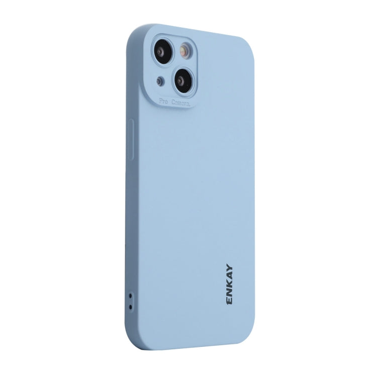 ENKAY Liquid Silicone Shockproof Phone Case For iPhone 14, For iPhone 14