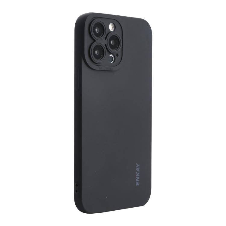 ENKAY Liquid Silicone Shockproof Phone Case For iPhone 14 Pro, For iPhone 14 Pro