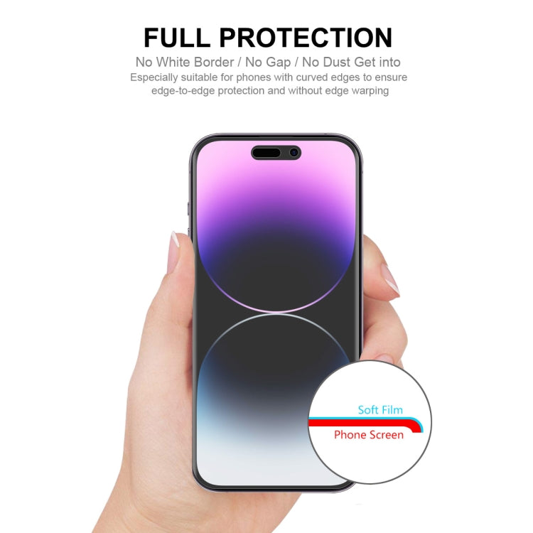 ENKAY Full Glue Explosion-proof Hydrogel Film For iPhone 14 Pro, For iPhone 14 Pro (1 PC), For iPhone 14 Pro (2 PCS), For iPhone 14 Pro (5 PCS), For iPhone 14 Pro (10 PCS)