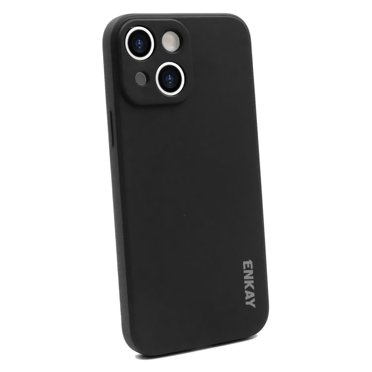 For iPhone 14 Plus ENKAY Liquid Silicone Shockproof Soft Phone Case, For iPhone 14 Plus