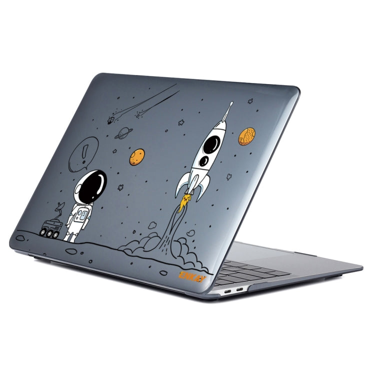 For MacBook Air 13.3 2020 A2179/A2337 ENKAY Hat-Prince 3 in 1 Spaceman Pattern Laotop Protective Crystal Case with TPU Keyboard Film / Anti-dust Plugs, For MacBook Air 13.3 2020 A2179/A2337/A2779 2023, For MacBook Air 13.3 2020 A2179/A2337