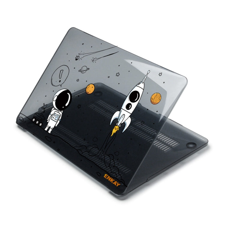 For MacBook Air 13.3 2020 A2179/A2337 ENKAY Hat-Prince 3 in 1 Spaceman Pattern Laotop Protective Crystal Case with TPU Keyboard Film / Anti-dust Plugs, For MacBook Air 13.3 2020 A2179/A2337/A2779 2023, For MacBook Air 13.3 2020 A2179/A2337