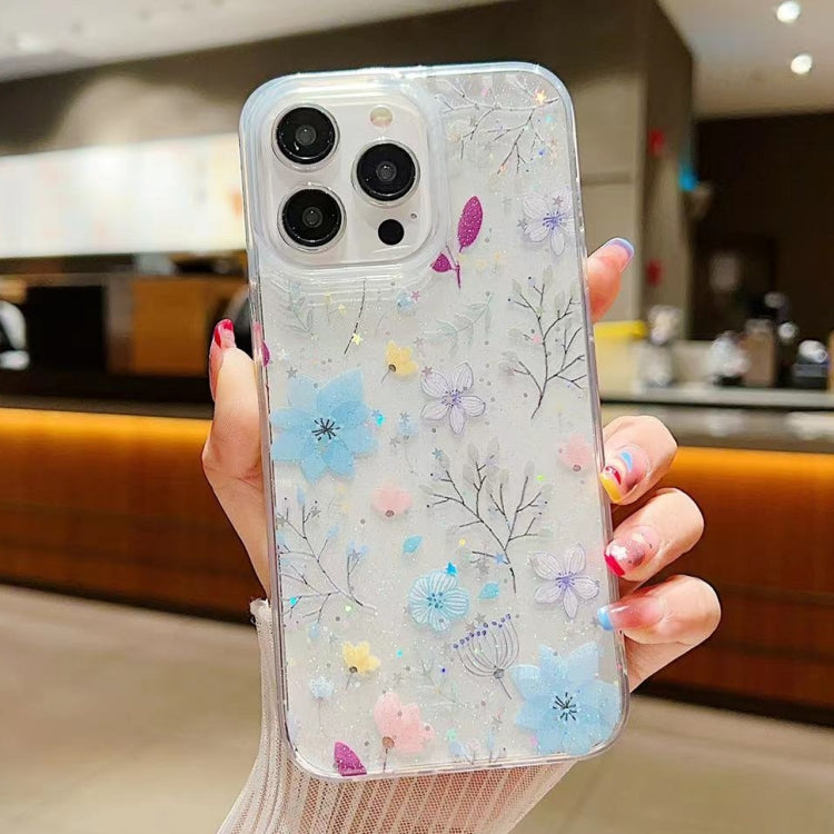 Fresh Small Floral Epoxy TPU Phone Case, For iPhone 7 / 8 / SE 2022, For iPhone 13 Pro Max, For iPhone 13 Pro, For iPhone 13