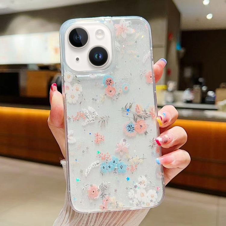 Fresh Small Floral Epoxy TPU Phone Case, For iPhone 7 / 8 / SE 2022, For iPhone 13 Pro Max, For iPhone 13 Pro, For iPhone 13