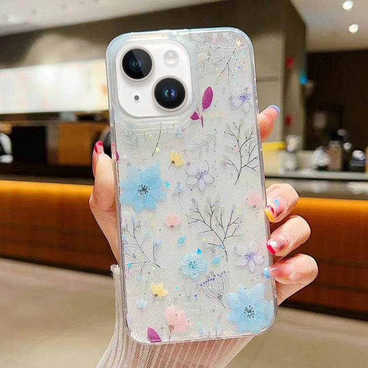 Fresh Small Floral Epoxy TPU Phone Case, For iPhone 7 / 8 / SE 2022, For iPhone 13 Pro Max, For iPhone 13 Pro, For iPhone 13
