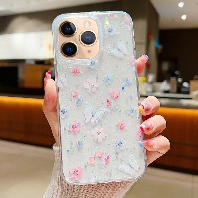 Fresh Small Floral Epoxy TPU Phone Case, For iPhone 13 mini, For iPhone 12, For iPhone 12 Pro Max, For iPhone 12 Pro