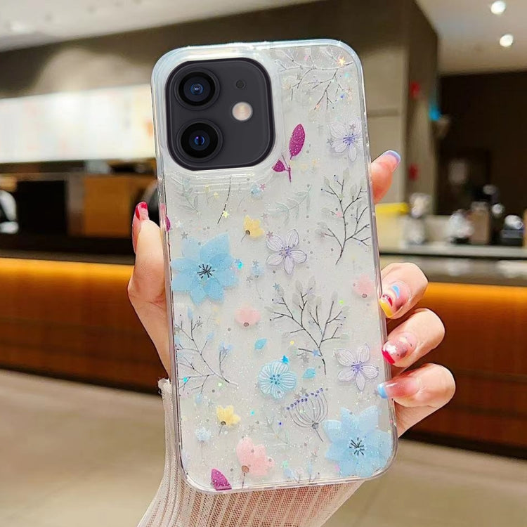 Fresh Small Floral Epoxy TPU Phone Case, For iPhone 12 mini, For iPhone 11 Pro Max, For iPhone 11, For iPhone 11 Pro