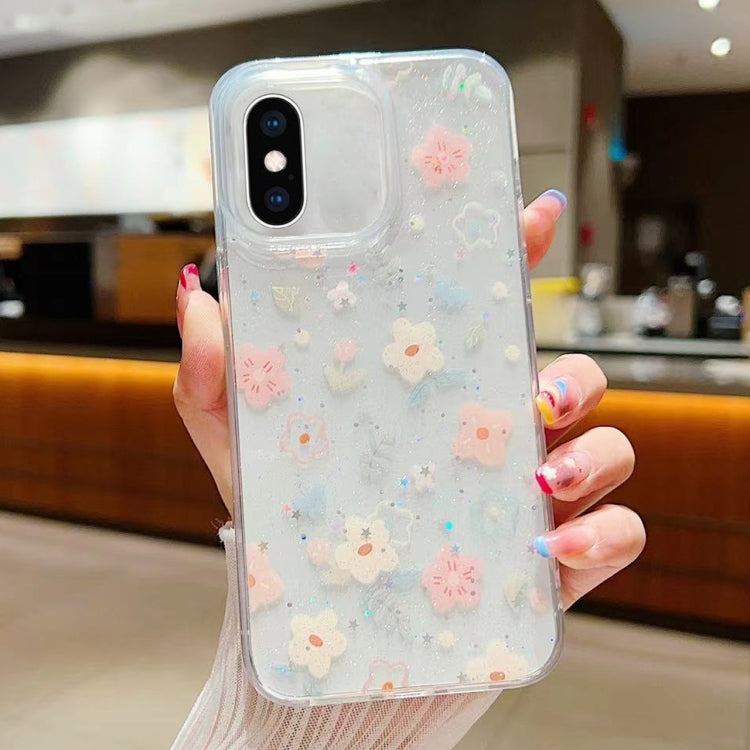 Fresh Small Floral Epoxy TPU Phone Case, For iPhone 12 mini, For iPhone 11 Pro Max, For iPhone 11, For iPhone 11 Pro