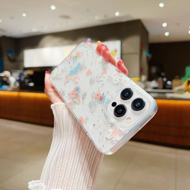 Fresh Small Floral Epoxy TPU Phone Case, For iPhone 12 mini, For iPhone 11 Pro Max, For iPhone 11, For iPhone 11 Pro