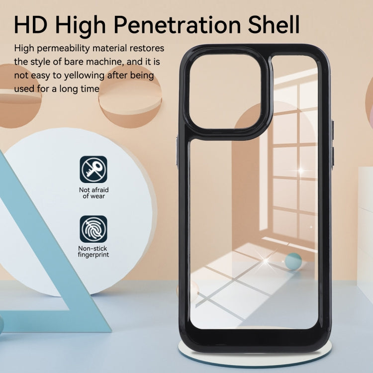 Solid Solor TPU Space Acrylic Phone Case, For iPhone 12 Pro, For iPhone 12 Pro Max, For iPhone 13