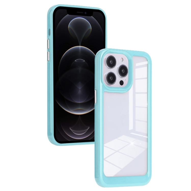 Solid Solor TPU Space Acrylic Phone Case, For iPhone 12 Pro, For iPhone 12 Pro Max, For iPhone 13