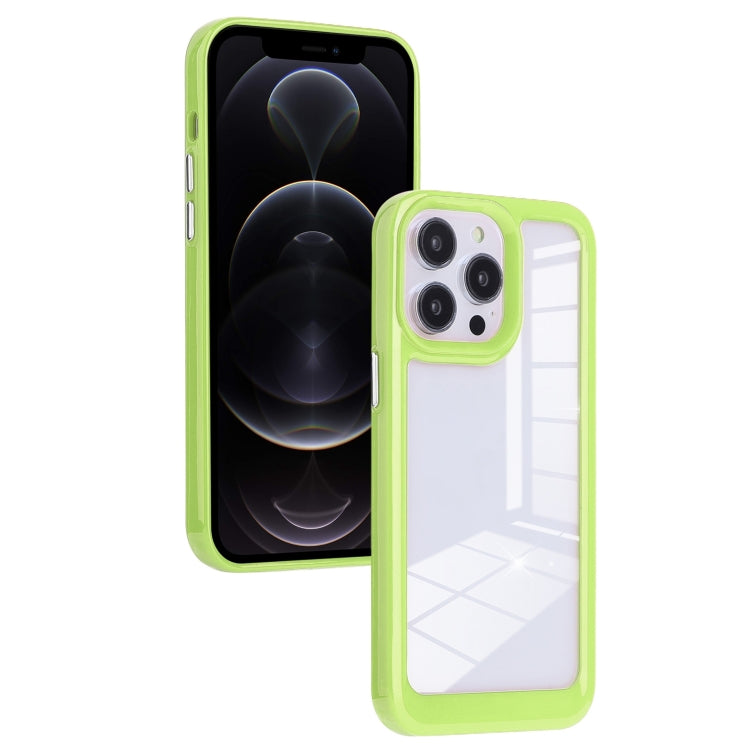 Solid Solor TPU Space Acrylic Phone Case, For iPhone 12 Pro, For iPhone 12 Pro Max, For iPhone 13