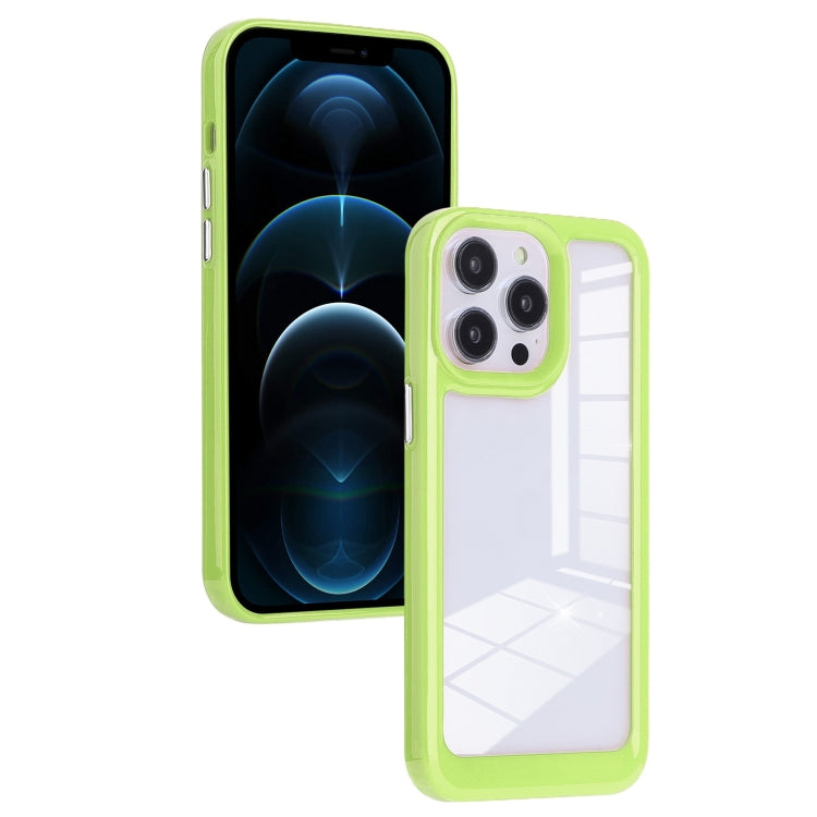 Solid Solor TPU Space Acrylic Phone Case, For iPhone 12 Pro, For iPhone 12 Pro Max, For iPhone 13