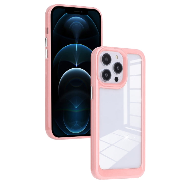 Solid Solor TPU Space Acrylic Phone Case, For iPhone 12 Pro, For iPhone 12 Pro Max, For iPhone 13