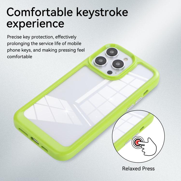 Solid Solor TPU Space Acrylic Phone Case, For iPhone 14, For iPhone 13 Pro, For iPhone 13 Pro Max