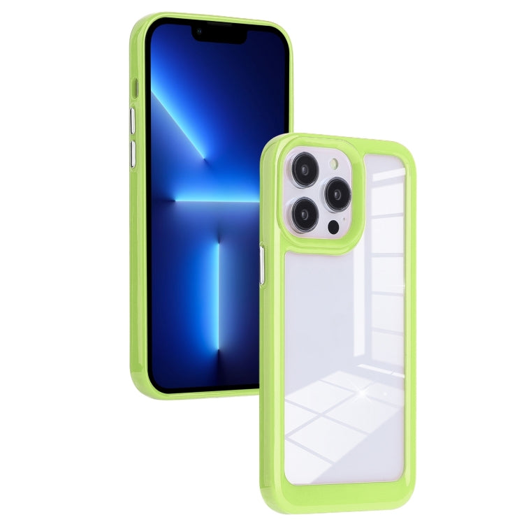 Solid Solor TPU Space Acrylic Phone Case, For iPhone 14, For iPhone 13 Pro, For iPhone 13 Pro Max