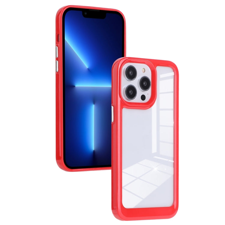 Solid Solor TPU Space Acrylic Phone Case, For iPhone 14, For iPhone 13 Pro, For iPhone 13 Pro Max