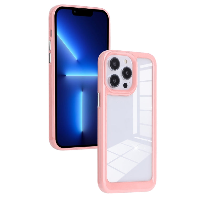 Solid Solor TPU Space Acrylic Phone Case, For iPhone 14, For iPhone 13 Pro, For iPhone 13 Pro Max