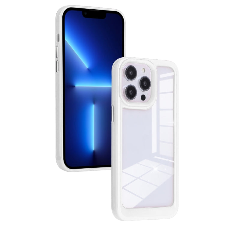 Solid Solor TPU Space Acrylic Phone Case, For iPhone 14, For iPhone 13 Pro, For iPhone 13 Pro Max