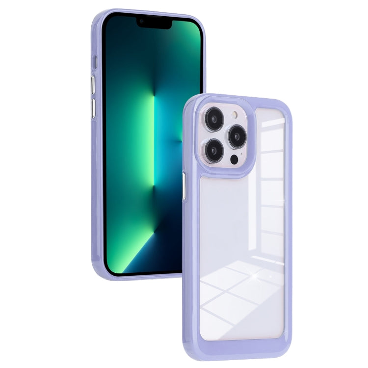 Solid Solor TPU Space Acrylic Phone Case, For iPhone 14, For iPhone 13 Pro, For iPhone 13 Pro Max