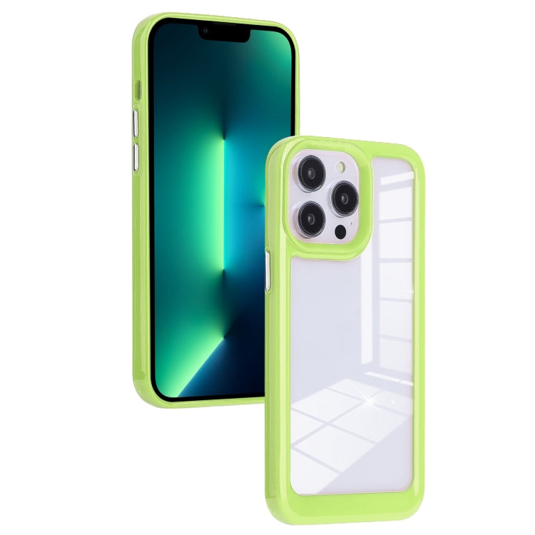 Solid Solor TPU Space Acrylic Phone Case, For iPhone 14, For iPhone 13 Pro, For iPhone 13 Pro Max