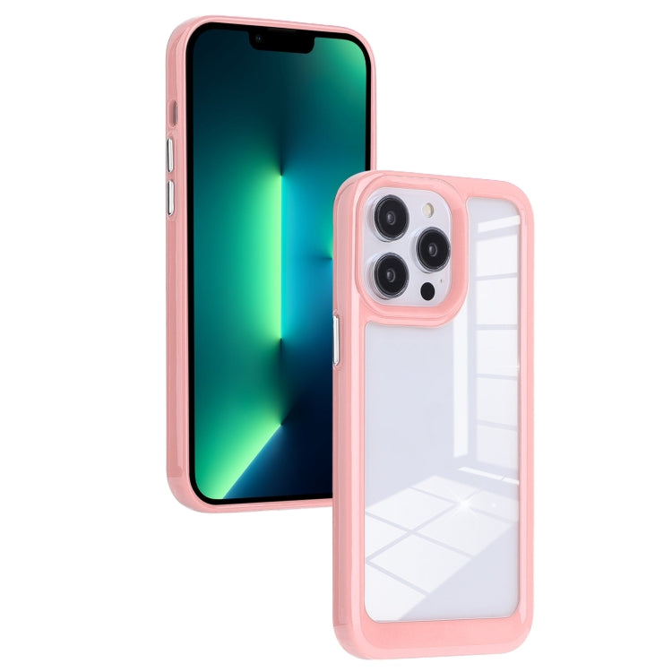 Solid Solor TPU Space Acrylic Phone Case, For iPhone 14, For iPhone 13 Pro, For iPhone 13 Pro Max