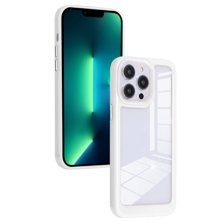 Solid Solor TPU Space Acrylic Phone Case, For iPhone 14, For iPhone 13 Pro, For iPhone 13 Pro Max