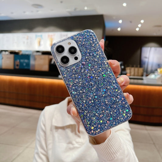 Glitter Sequins Epoxy TPU Phone Case, For iPhone 14, For iPhone 13 Pro Max, For iPhone 13 Pro