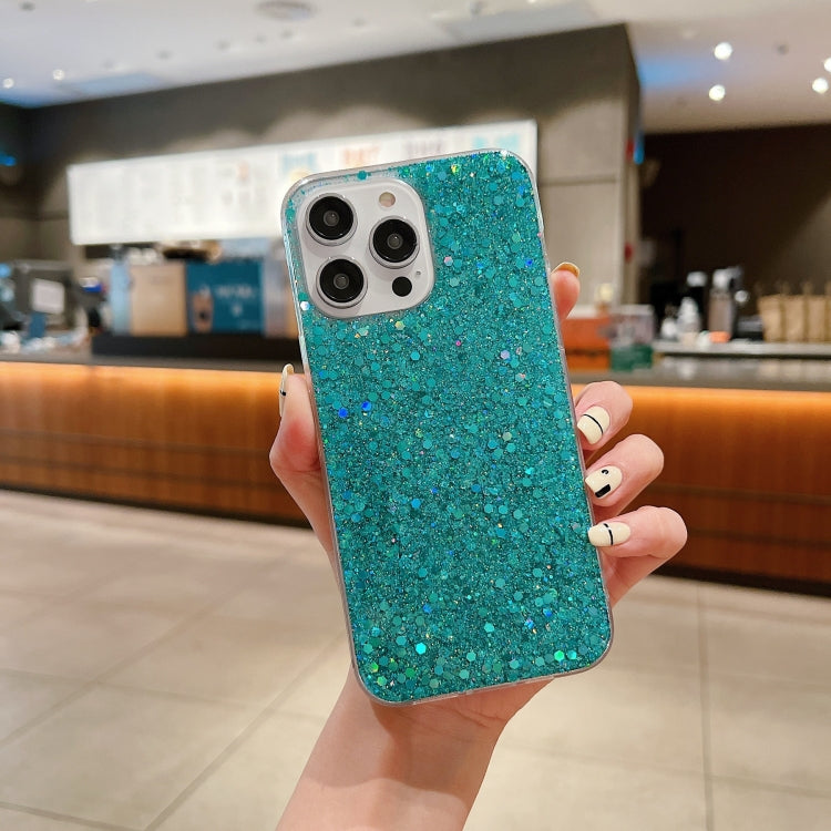 Glitter Sequins Epoxy TPU Phone Case, For iPhone 12 Pro, For iPhone 12, For iPhone 12 mini
