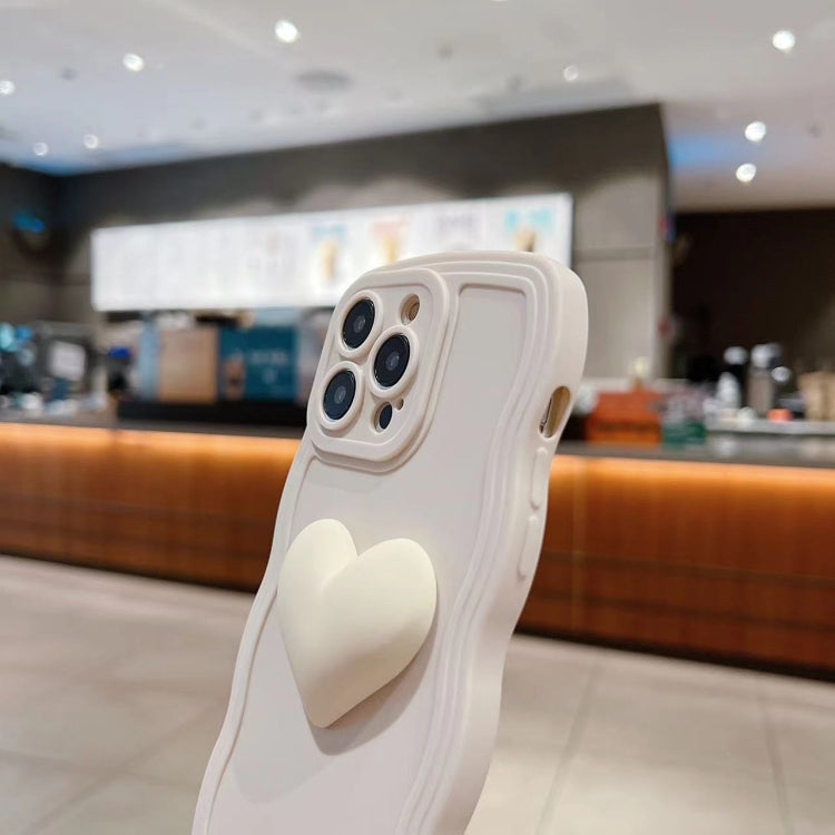 3D Heart Skin-Feel Silicone Phone Case with Wristband, For iPhone 14 Pro Max, For iPhone 14 Plus, For iPhone 14 Pro, For iPhone 14, For iPhone 13 Pro Max, For iPhone 13 Pro