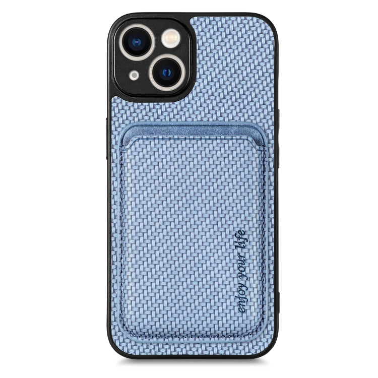 Carbon Fiber Leather Card Magsafe Magnetic Phone Case, For iPhone 6 Plus / 6S Plus, For iPhone 13, For iPhone 7 Plus / 8 Plus, For iPhone 11