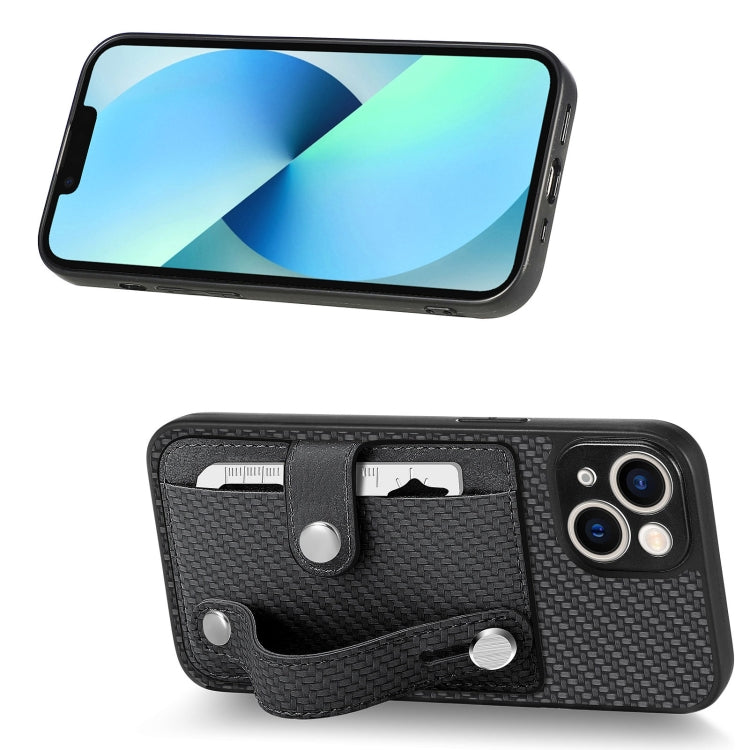 Wristband Kickstand Card Wallet Back Cover Phone Case with Tool Knife, For iPhone 13, For iPhone 13 Pro, For iPhone 13 mini, For iPhone 13 Pro Max