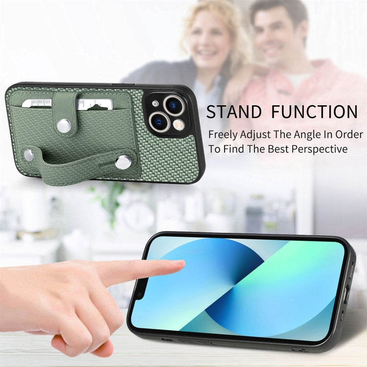 Wristband Kickstand Card Wallet Back Cover Phone Case with Tool Knife, For iPhone 13, For iPhone 13 Pro, For iPhone 13 mini, For iPhone 13 Pro Max