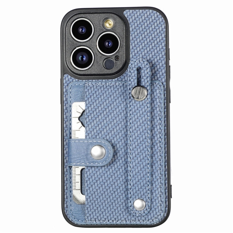 Wristband Kickstand Card Wallet Back Cover Phone Case with Tool Knife, For iPhone 13, For iPhone 13 Pro, For iPhone 13 mini, For iPhone 13 Pro Max