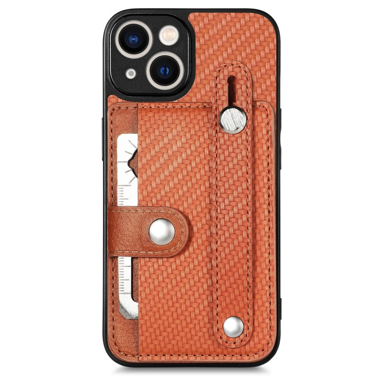 Wristband Kickstand Card Wallet Back Cover Phone Case with Tool Knife, For iPhone 13, For iPhone 13 Pro, For iPhone 13 mini, For iPhone 13 Pro Max