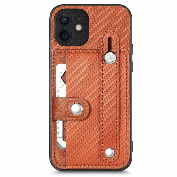 Wristband Kickstand Card Wallet Back Cover Phone Case with Tool Knife, For iPhone 12 mini, For iPhone 12, For iPhone 12 Pro, For iPhone 12 Pro Max