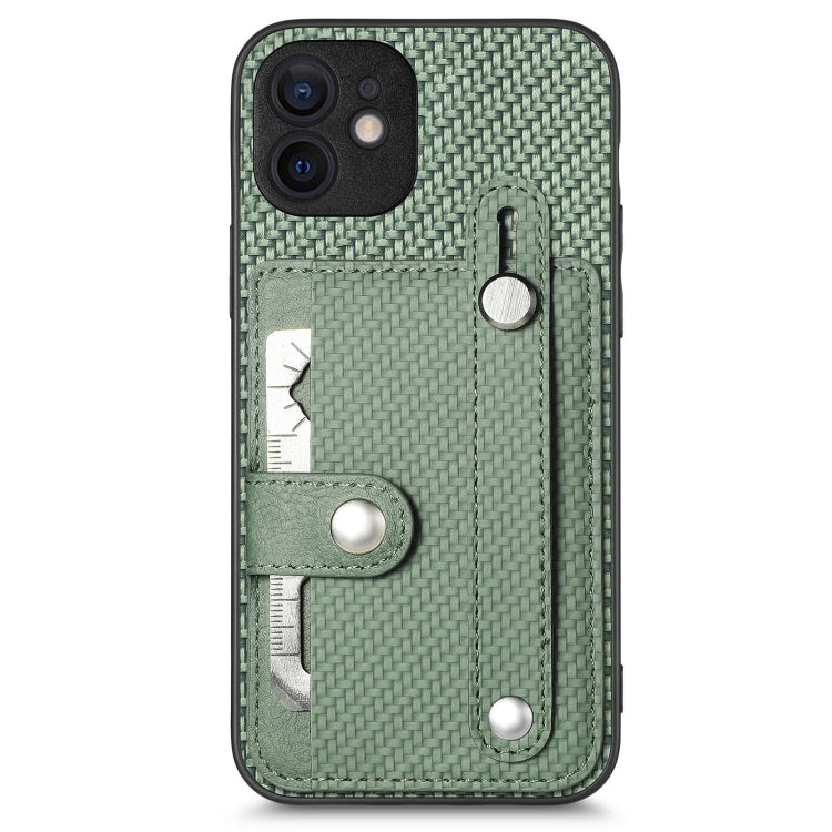 Wristband Kickstand Card Wallet Back Cover Phone Case with Tool Knife, For iPhone 12 mini, For iPhone 12, For iPhone 12 Pro, For iPhone 12 Pro Max