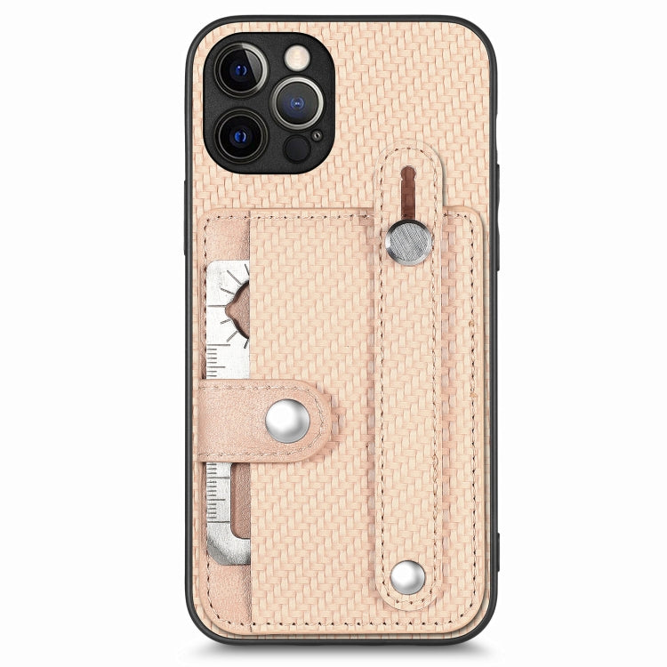 Wristband Kickstand Card Wallet Back Cover Phone Case with Tool Knife, For iPhone 12 mini, For iPhone 12, For iPhone 12 Pro, For iPhone 12 Pro Max