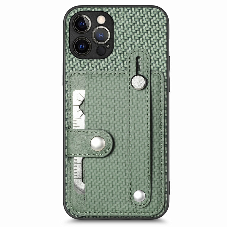 Wristband Kickstand Card Wallet Back Cover Phone Case with Tool Knife, For iPhone 12 mini, For iPhone 12, For iPhone 12 Pro, For iPhone 12 Pro Max